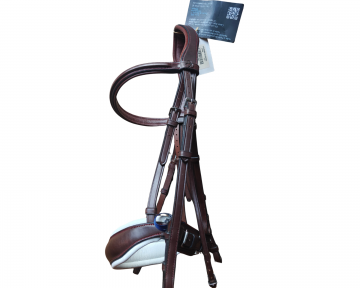 Dyon bruin stang en trens hoofdstel